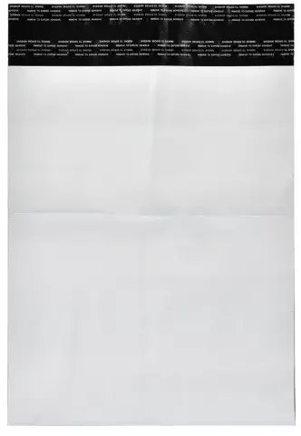 Qese postare B.N.T. Return, 400x600mm, vetëngjitëse, 100 copë, e bardhë