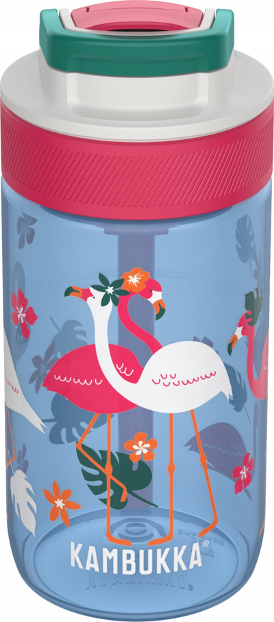 Shishe uji Kambukka Lagoon Blue Flamingo, 400 ml, blu
