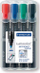 Set markerash Staedtler, 4 copë, shumëngjyrësh
