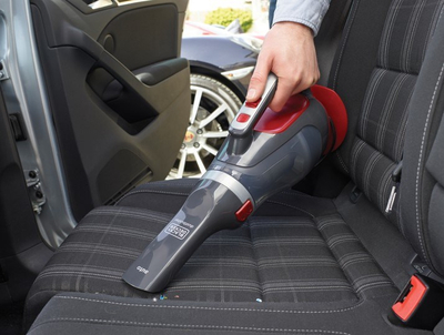 Fshesë dore elektrike Black & Decker ADV1200-XJ, 610 ml, e zezë/kuqe