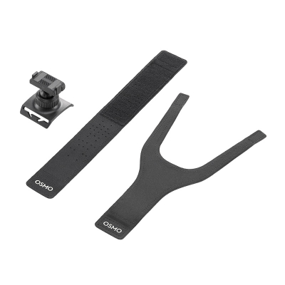 Mbajtëse dore DJI Osmo Action 3 4, rrotullim 360°, për kamera aksion, e zezë