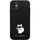Mbështjellës telefoni Karl Lagerfeld KLHCN61SMHCNPK, iPhone 11 XR 6.1", silikon i fortë, i zi