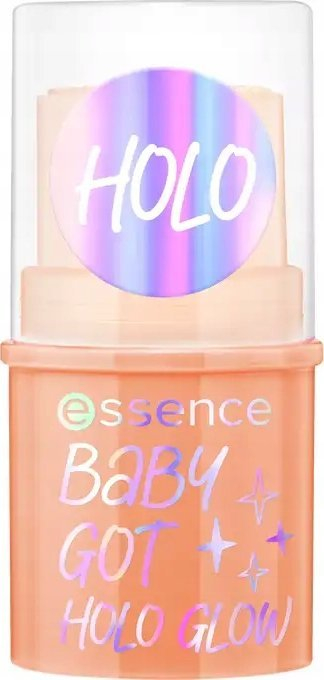 Илуминатор стик Essence Baby Got Holo Holy Apricotly, 5g, холографски, кајсија