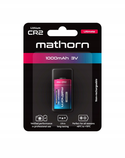 Bateri litiumi Mathorn MB-CR2 Ultimate, CR2, 3V, ngjyrë argjendi