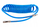 Zorrë spirale ajri nga poliuretani, 12x8mm, 15m, blu
