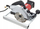 Sharrë elektrike Flex CS60 WET, 1400W, shinë udhëzuese 800mm, e kuqe