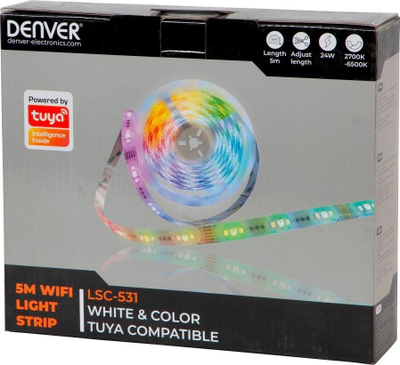 Shirit LED Denver LSC-531, RGBW, 5m, IP20, WLAN