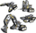 Set ndërtimi RC Construction Machines 4in1 RC0694, 176 pjesë, me telekomandë, shumengjyrësh
