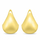 Set Varëse dhe vathë Brilio Silver SET272Y Tear Drop