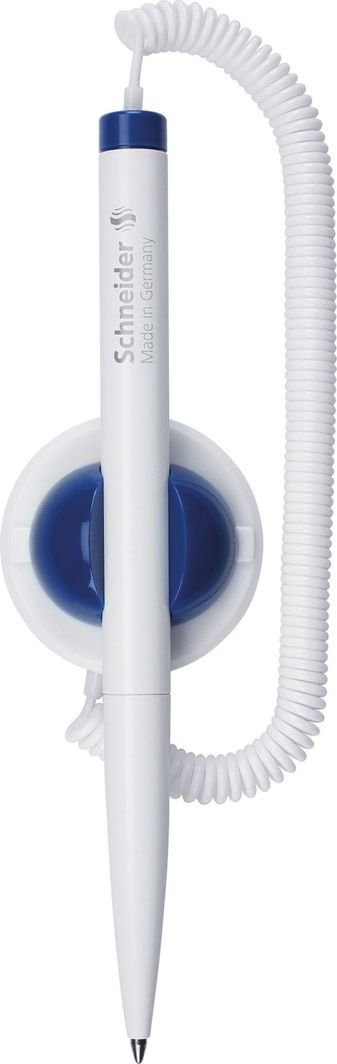 Stilolaps Schneider Klick-Fix-Pen, M, e bardhë/kaltër