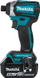 Çelës goditës Makita DTD154RTJ, 18V, brushless, me 2 bateri 5.0Ah, i zi bluar