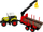 Traktor lodër Mega Creative My Ranch me rimorkjo, 34 cm, me drita edhe zhurma, jeshil