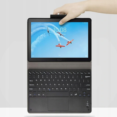 Këllëf me tastiere për tablet Lenovo Tab P11 TB J606, 11", Bluetooth, i zi