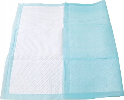 Jastëk higjenik për qen pa markë, 50 copa, 40 x 60 cm, blu