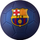Top futbolli i Barçës, FC Barcelona zyrtar, për lojë qejfi, blu me të kuqe