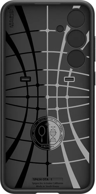 Mbrotjëse telefoni Spigen Optik Armor, Samsung Galaxy S24 FE, e zezë