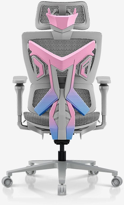 Karrige zyre Anda Seat X Air Pro, komplet me rrjetë, mekanizëm anues, e zezë