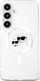 Kapak telefoni Karl Lagerfeld MagSafe për Samsung Galaxy S25, polikarbonat, i bardhë