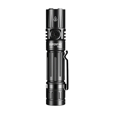 Elektrik dore Superfire TN02, 1800lm, USB C, i zi