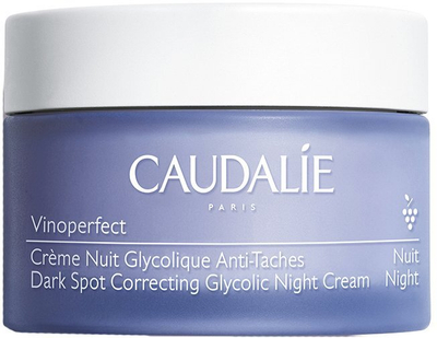 Krem për fytyrë për njollat e pigmentit Caudalie Vinoperfect (Dark Spot Glycolic Night Cream), 50 ml