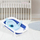 Vaskë palosëse për bebe U-grow, 78x25x21 cm, me reduktor dhe termometër, blu