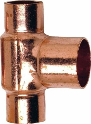 T bakri reduktuese Conex Bänninger, 28 x 15 x 22mm, për ujë dhe ngrohje