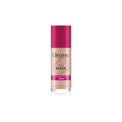 Krem pudër Lirene NO MASK FLUID SERUM, CARAMEL 470, 30 ml