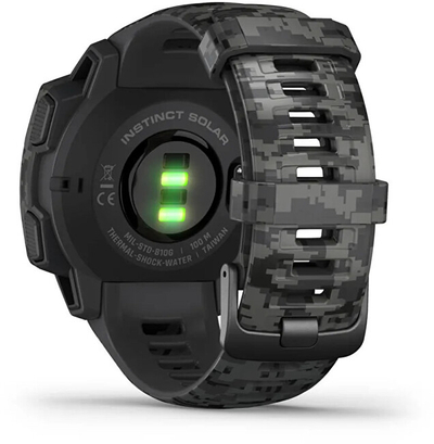 Orë për meshkuj GARMIN, e zezë/hirtë