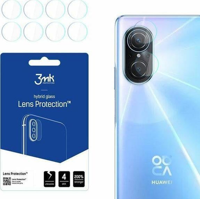 Mbrojtës lente 3MK Lens Protect për Huawei Nova 9 SE, set 4 copë, transparent