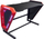 Гејминг маса E-Blue EGT002BK, 125 x 80.8 cm, црвена