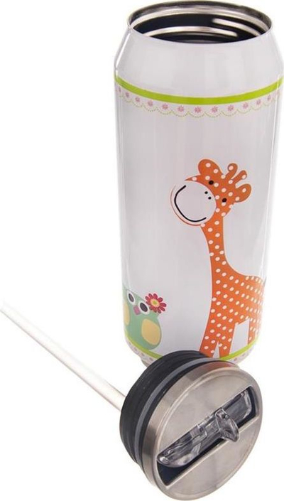 Termus për kalamaj Orion Giraffe, 0.4 L, çelik inox, shumëngjyrësh