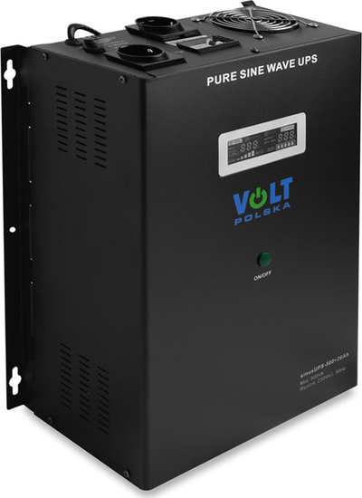 Furnizim emergjent UPS Volt Polska sinusUPS 500, 500VA 300W, bateri 26Ah, i zi