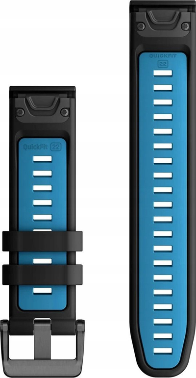 Rrip silikoni Garmin QuickFit, për orë sportive, i zi