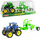 Lodër traktor farm Tractor With Drive 6119, me rimorkio, 25cm, shumëngjyrëshe
