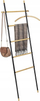 Shkallë peshqirësh WENKO Loft, 5 nivele, çelik dhe bamboo, e zezë