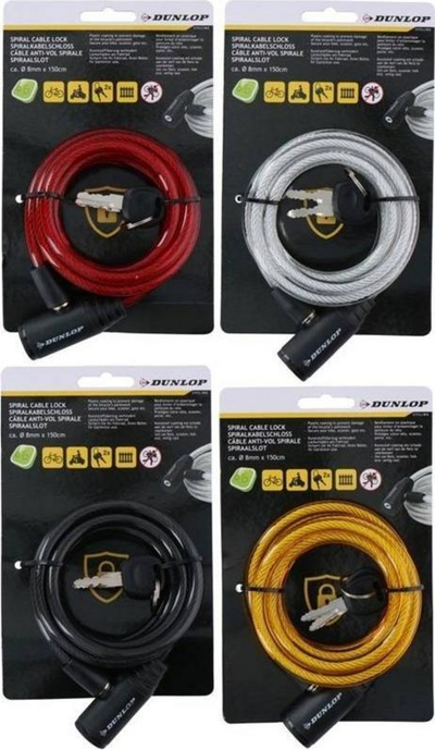 Dry për biçikletë Dunlop, i verdhë 