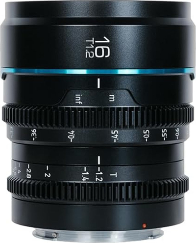 Objektiv filmi Sirui Night Walker 16mm T1.2, Sony E Mount, i zi