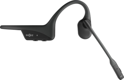 Безжични слушалки SHOKZ OpenComm2 UC, Bluetooth, со поништување на бучава, црни