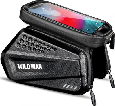 Çantë biçiklete WildMan Hardpouch, e zezë