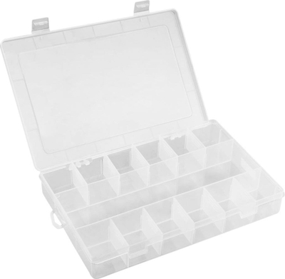 Kuti organizuese Topex Tool Organizer 79R177, 13 ndarje, 27.3 x 18.8 x 4.4 cm, e tejdukshme
