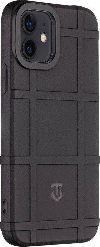 Mbulesë telefoni Tactical Infantry për iPhone 12 12 Pro, TPU, rezistente ndaj goditjeve, e zezë