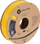 Filament 3D Polymaker PolySmooth PJ01007, 1.75 mm, 750 g, i verdhë