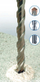 Set wiertosh për beton Alpen SDS-plus F4 MB5, 5 copë, diametra 5-10mm, gri
