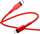 Kabllo karikimi Hoco X59 Victory, USB‑C në Lightning, PD 20W, 1m, e kuqe