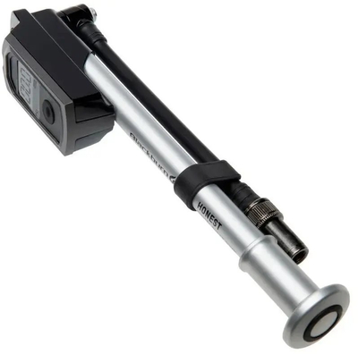 Pompë amortizatorësh Blackburn Honest Digital Shock Pump, matës digjital, presion deri 24 bar, argjendtë metalike