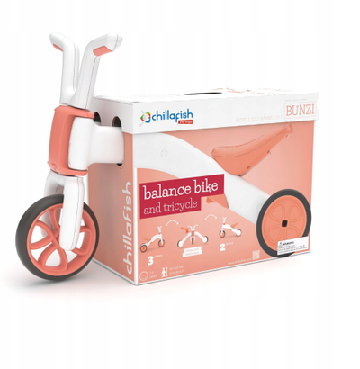 Tricikel dhe biçikletë balance Chillafish Bunzi Flamingo CPBN03FLA, për kalamaj, rozë