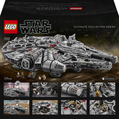 Коцки за градење Lego Star Wars: Millennium Falcon, 7541 елементи