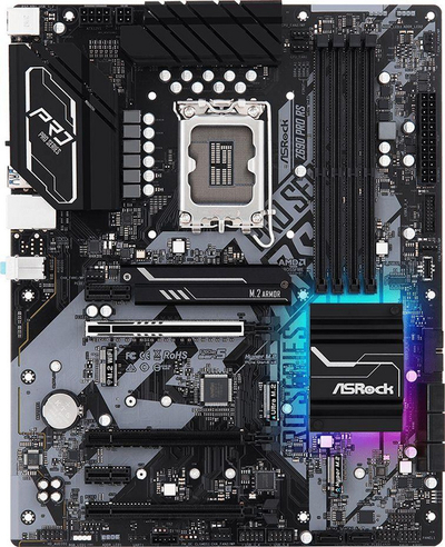 Pllakë amë ASRock Z690 PRO RS, e zezë
