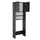 Mobilie për rrobalarëse Terry melamine 64×29×181 cm (HM9122.13), gri