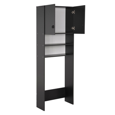 Mobilie për rrobalarëse Terry melamine 64×29×181 cm (HM9122.13), gri